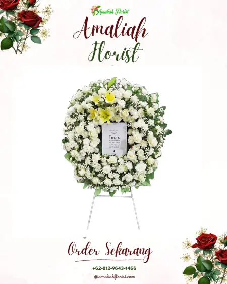 Krans Bunga Duka airmadidi