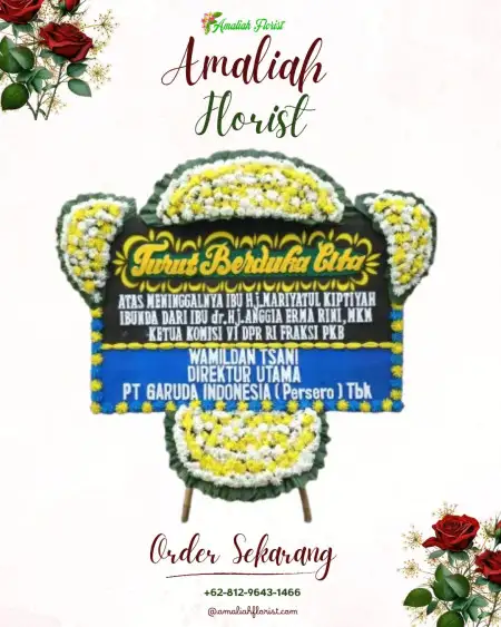 Papan Bunga Duka airmadidi